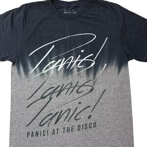Manhead Panic At The Disco Size Sm Men or Women Short Sleeve Band T-Shirt